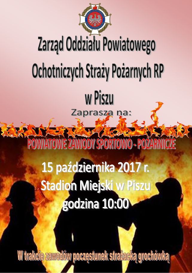 powiatowe zawody sportowo-pożarnicze