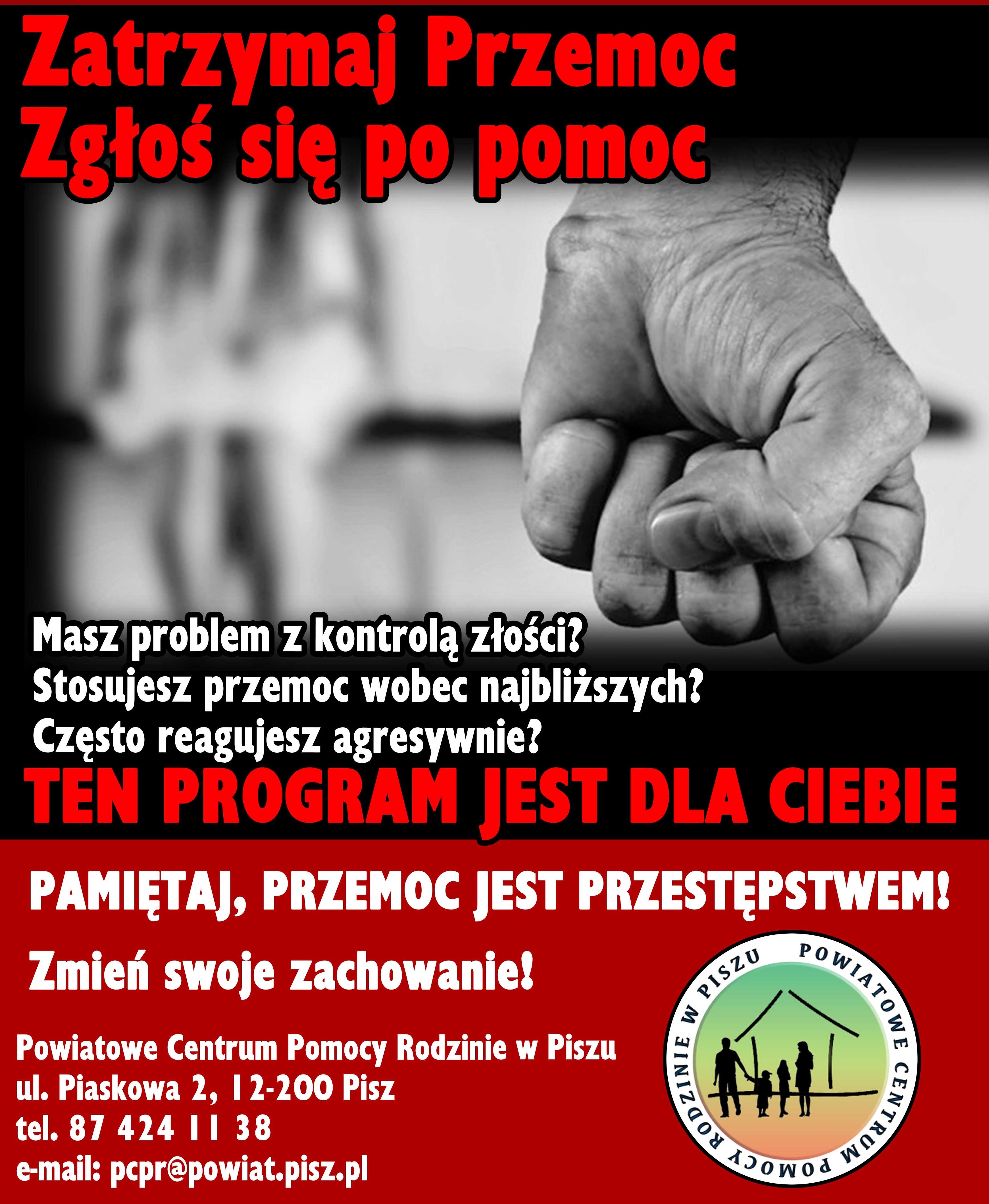 Powiatowe Centrum Pomocy Rodzinie w Piszu informuje